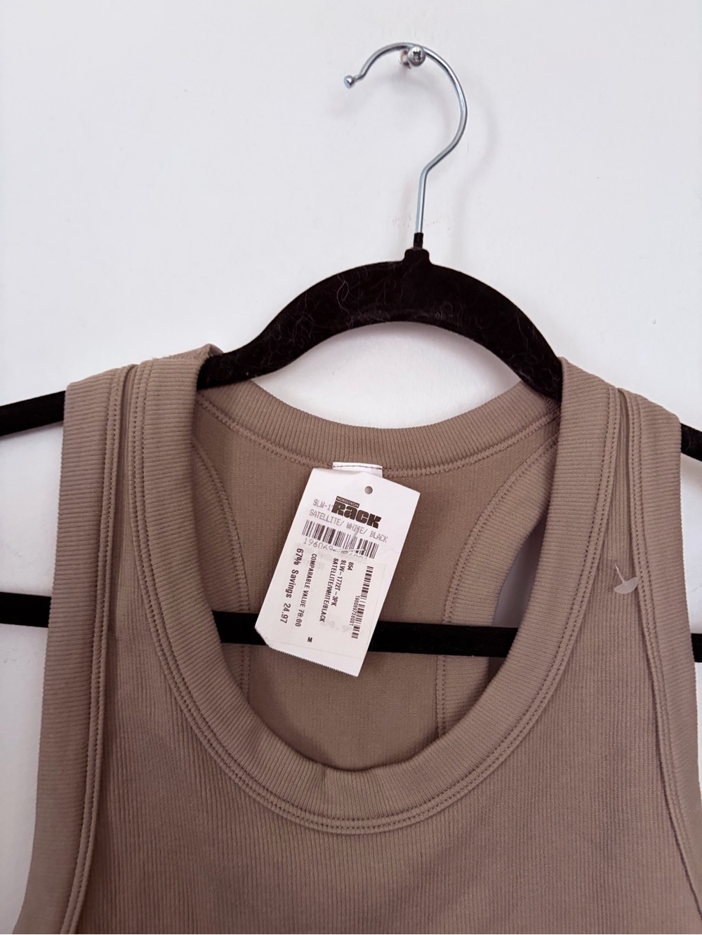 90 degrees By Reflex Scoop neck crop neck tank top - - Picture 3 of 7